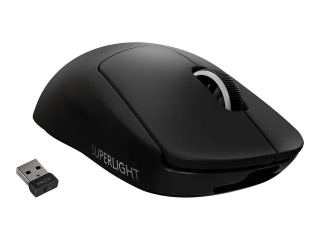 Logitech PRO X SUPERLIGHT Wireless Gaming Mouse - Mus optisk 5 kna...
