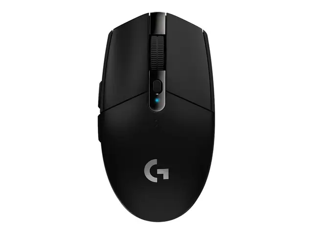 Logitech G G305 - Mus optisk 6 knapper trådløs 2.4 GHz USB mottake...