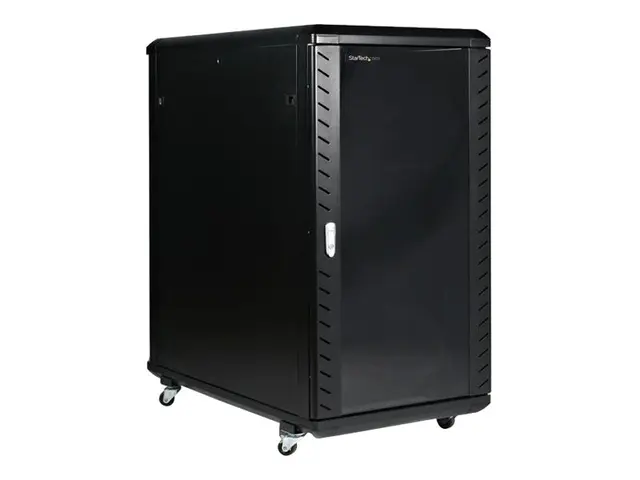 StarTech.com 22U Server Rack Cabinet with secure locking door - 4 ...