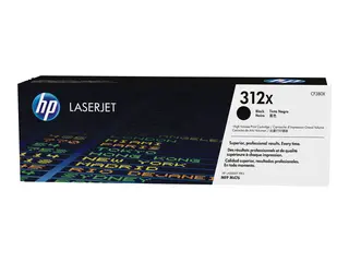 HP 312X - Høy ytelse - svart - original - LaserJet tonerpatron (CF380X) - for Color LaserJet Pro MFP M476dn, MFP M476dw, MFP M476nw