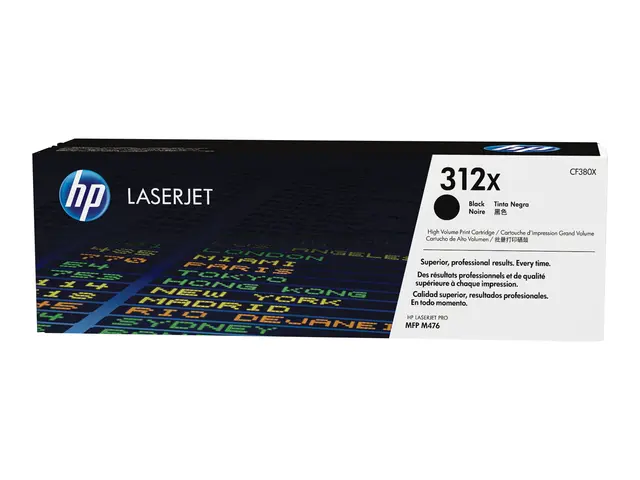 HP 312X - Høy ytelse - svart - original - LaserJet - tonerpatron (...