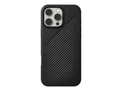 ZAGG Luxe Snap - Baksidedeksel for mobiltelefon MagSafe-samsvar - svart - for Apple iPhone 16 Pro Max