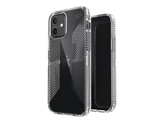 Speck Presidio Perfect-Clear with Grips - Baksidedeksel for mobilt...