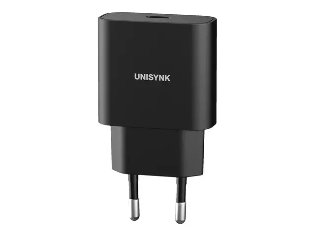 Unisynk Slim Wall Charger - Strømadapter 20 watt 3 A PD 3.0 (24 pi...