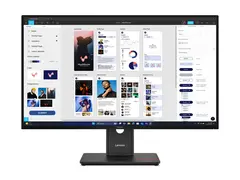 Lenovo ThinkVision T32UD-40 - LED-skjerm 32&quot; (31.5&quot; synlig) - 3840 x 2160 4K @ 75 Hz - IPS - 350 cd/m&#178; - 1500:1 - 4 ms - HDMI, DisplayPort, USB-C - eklipsesvart