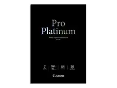 Canon Photo Paper Pro Platinum - A4 (210 x 297 mm) 300 g/m&#178; - 20 ark fotopapir - for PIXMA iP3600, MP240, MP480, MP620, MP980