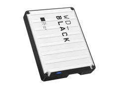WD_BLACK P10 Game Drive WDBPSZ0060BWT - Harddisk 6 TB - ekstern (bærbar) - USB 3.2 Gen 1 - hvit