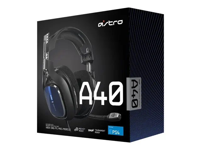 ASTRO A40 TR - For PS4 - hodesett - full størrelse - kablet - 3,5 ...
