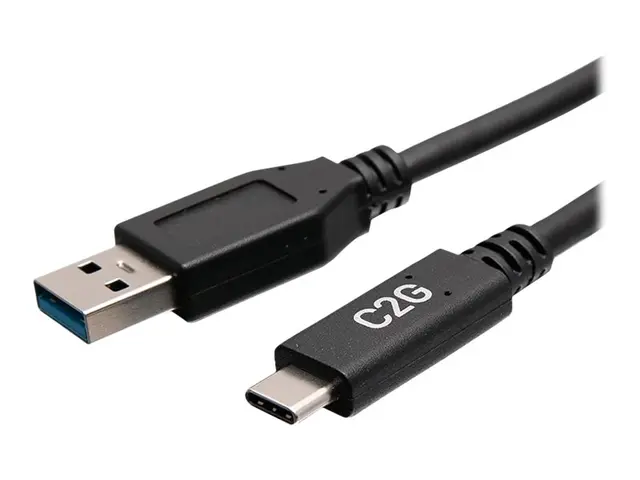 C2G 6in USB-C to USB-A SuperSpeed USB 5Gbps Cable M/M - USB-kabel ...