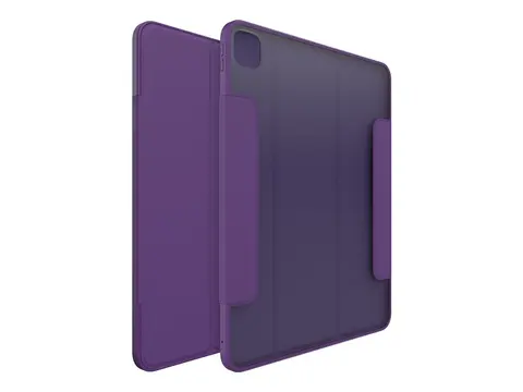 OtterBox Symmetry Series - Lommebok for nettbrett polykarbonat, syntetisk gummi - fantasi (klar/lilla) - for Apple 13-inch iPad Pro (M4)