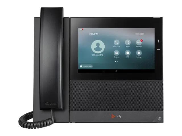 Poly CCX 600 OpenSIP - VoIP-telefon SIP 24 linjer svart