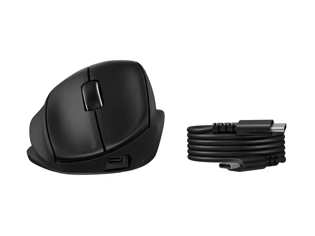 HP 725M - Mus - ergonomisk - 21° semi-vertical tilt - høyrehendt -...