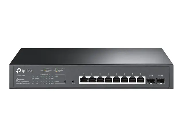 TP-Link JetStream TL-SG2210MP - Switch - smart - 8 x 10/100/1000 (...