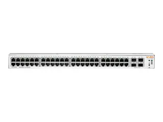 HPE Networking Instant On 1930 48G Class4 PoE 4SFP/SFP+ 370W Switch Switch - L3 - Styrt - 48 x 10/100/1000 (PoE) + 4 x 1 Gigabit / 10 Gigabit SFP+ - rackmonterbar - PoE (370 W)