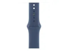 Apple - Bånd for smart armbåndsur - 42mm M/L-størrelse - denim