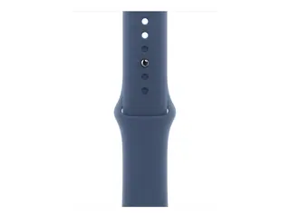 Apple - Bånd for smart armbåndsur - 42mm M/L-størrelse - denim