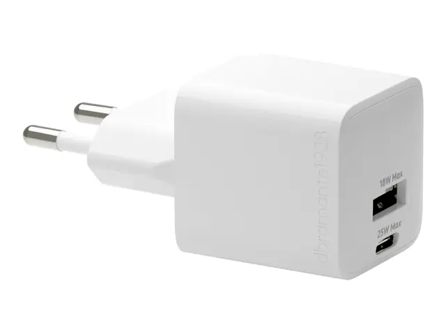 dbramante1928 re-charge - Strømadapter 25 watt 2 utgangskontakter ...