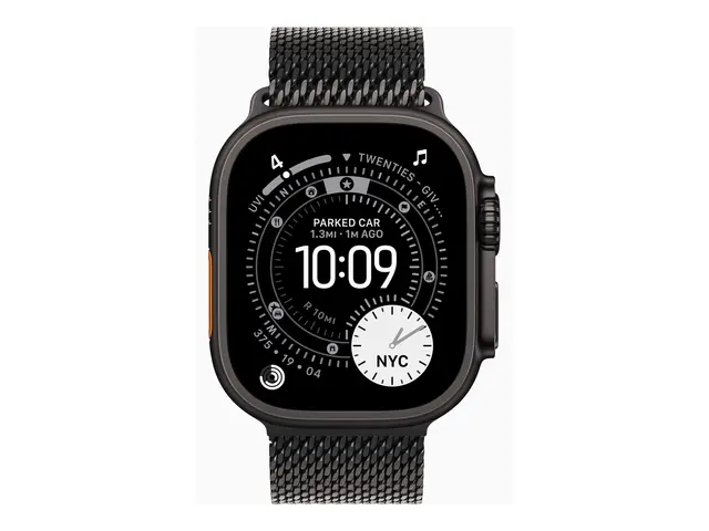 Apple Watch Ultra 3 - 49 mm svart titan Ja smartklokke med fint st...