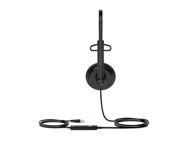 Yealink UH34 Lite Mono - Hodesett on-ear kablet USB svart Certifie...