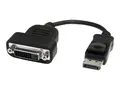 StarTech.com DisplayPort to DVI Adapter - Active Conversion 1920x1200 - DP to DVI Single Link Converter for DVI-D Display (DP2DVIS) - DisplayPort-adapter - 20 cm