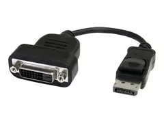 StarTech.com DisplayPort to DVI Adapter Active Conversion - 1920x1200 - DP to DVI Single Link Converter for DVI-D Display (DP2DVIS) - DisplayPort-adapter - 20 cm
