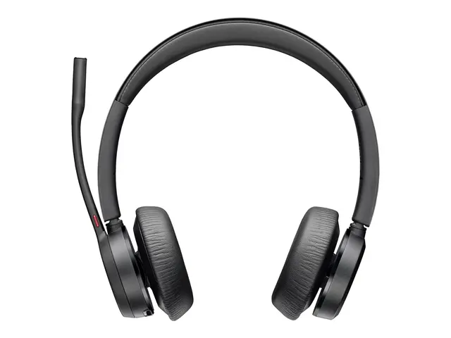 Poly Voyager 4320 - Hodesett on-ear Bluetooth trådløs svart Certif...