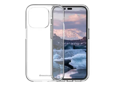 dbramante1928 Reykjavik Pro - Beskyttende deksel for mobiltelefon løsvekt - 100 % resirkulert plast - blank - for Apple iPhone 14 Pro