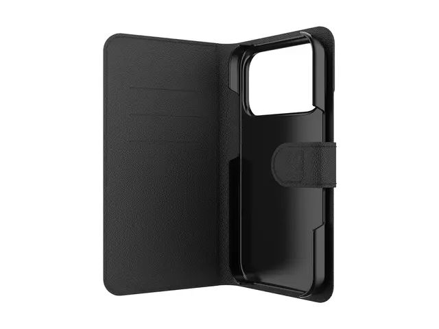 Zagg - Lommebok for mobiltelefon folio lær svart Apple iPhone 17 Pro