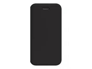 OtterBox Strada Series - Lommebok for mobiltelefon polyuretan, polykarbonat, syntetisk gummi - svart - for Apple iPhone 6, 6s, 7, 8, SE (2nd generation), SE (3rd generation)