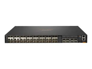 HPE Aruba 8325-48Y8C - Switch - L3 - Styrt 48 x 1/10/25 Gigabit SFP / SFP+ / SFP28 + 8 x 40/100 Gigabit QSFP+ / QSFP28 - front til bakside-luftflyt - rackmonterbar - DC-strøm - TAA-samsvar