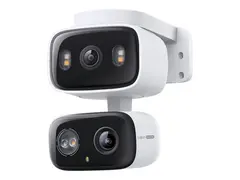 Tapo C246D V1 - Nettverksoverv&#229;kingskamera multi-sensor + pan / tilt - innend&#248;rs, utend&#248;rs - st&#248;vbestandig / vannbestandig - farge (Dag og natt) - 2 x 3 MP - 2304 x 1296 - 2K - lyd - tr&#229;dl&#248;s - Wi-Fi - H.264 - DC 5 V