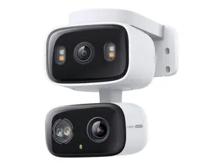 Tapo C246D V1 - Nettverksoverv&#229;kingskamera multi-sensor + pan / tilt - innend&#248;rs, utend&#248;rs - st&#248;vbestandig / vannbestandig - farge (Dag og natt) - 2 x 3 MP - 2304 x 1296 - 2K - lyd - tr&#229;dl&#248;s - Wi-Fi - H.264 - DC 5 V
