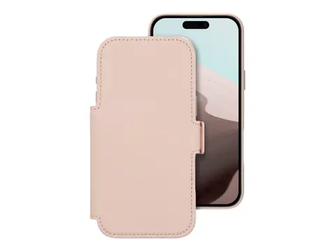 dbramante1928 Lynge - Lommebok for mobiltelefon MagSafe-samsvar - rosa sand - for Apple iPhone 17 Pro Max, 18 Pro Max
