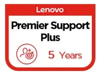 Lenovo Premier Support Plus Upgrade Utvidet serviceavtale - deler og arbeid (for system med 3-års garanti på stedet) - 5 år - på stedet - for ThinkCentre M90q Gen 3; M90q Gen 4; M90s Gen 3; M90s Gen 4; M90t Gen 3; M90t Gen 4