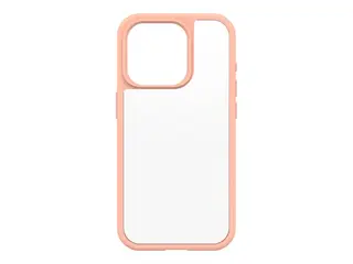OtterBox React Series - Baksidedeksel for mobiltelefon ferskenperfekt (fersken) - for Apple iPhone 15 Pro