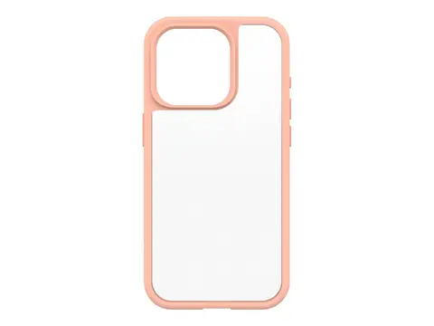OtterBox React Series - Baksidedeksel for mobiltelefon ferskenperfekt (fersken) - for Apple iPhone 15 Pro