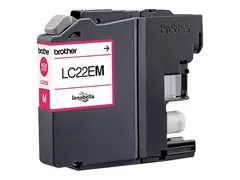 Brother LC22EM - Super High Yield - magenta original - blekkpatron - for Brother MFC-J5920DW