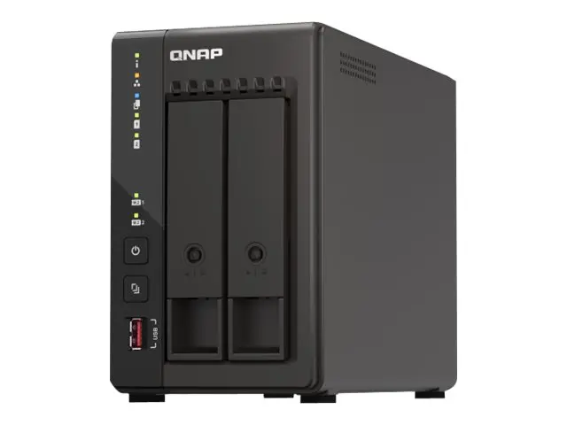 QNAP TS-253E - NAS-server 2 brønner SATA 6Gb/s RAID 0, 1, 5, 6, 10...
