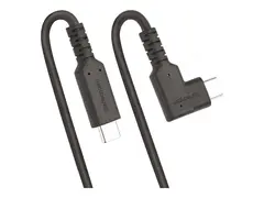 STARTECH.COM 6ft 2m Rugged Right Angle USB-C Cable USB 5Gbps USB C to C Data T