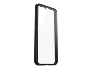 OtterBox React Series - Baksidedeksel for mobiltelefon polykarbonat, termoplastisk elastomer (TPE) - svart krystall (klar/svart) - for Samsung Galaxy S24