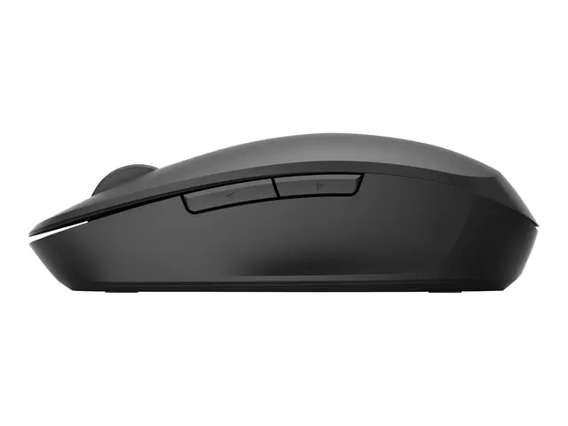 HP Dual Mode - Mus trådløs Bluetooth, 2.4 GHz USB mottaker svart f...