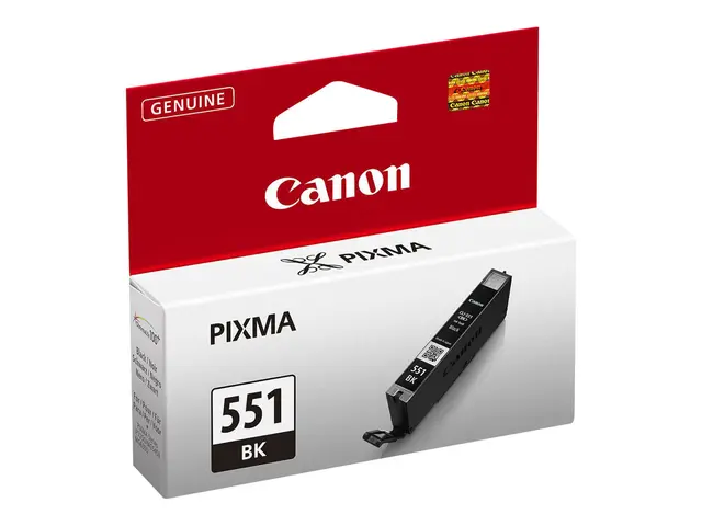 Canon CLI-551BK - 7 ml - svart - original - blekkbeholder - for PI...