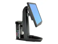 Ergotron Neo-Flex - Skjerm/stasjon&#230;r-stativ l&#248;fte, sikker klemme - 15&quot;-24&quot; - svart