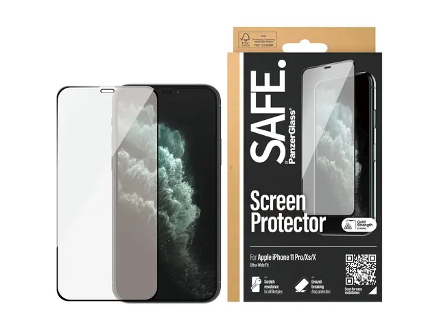 SAFE. by PanzerGlass - Skjermbeskyttelse for mobiltelefon glass ra...