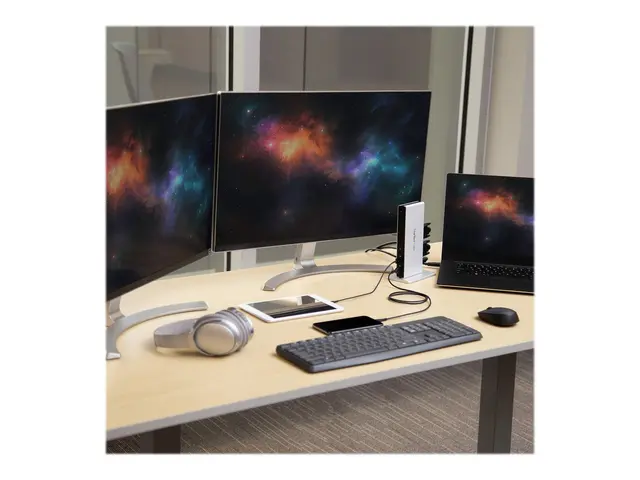 StarTech.com Dual Monitor USB 3.0 Docking Station w/ DVI to VGA & ...