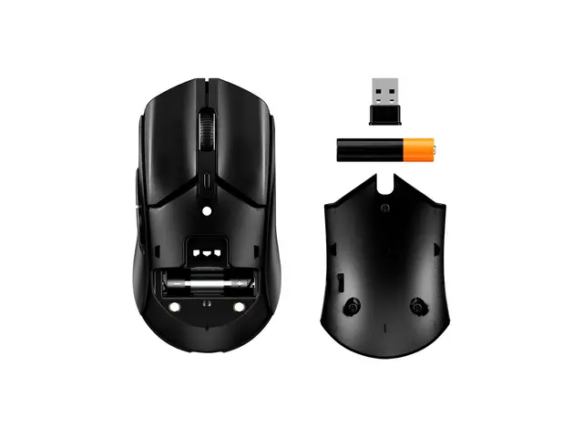 HyperX Pulsefire Haste 2 - Mus optisk 6 knapper trådløs, kablet 2....