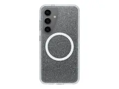 OtterBox Symmetry Series Clear - Baksidedeksel for mobiltelefon med magneter - polykarbonatlag, termoplastisk elastomer (TPE) - stjernest&#248;v 3.0 (klar) - for Samsung Galaxy S25