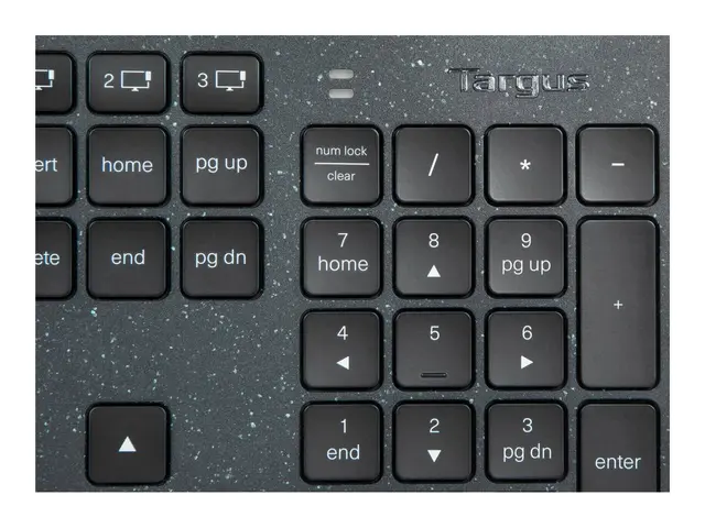 Targus EcoSmart - Tastatur bærekraftig energiutvinning bakteriedre...