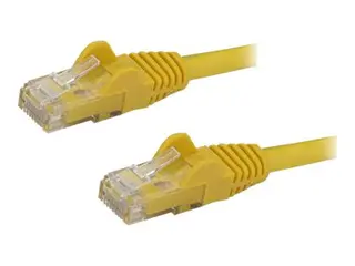 STARTECH 0.5M YELLOW CAT6 CABLE SNAGLESS ETHERNET CABLE - UTP