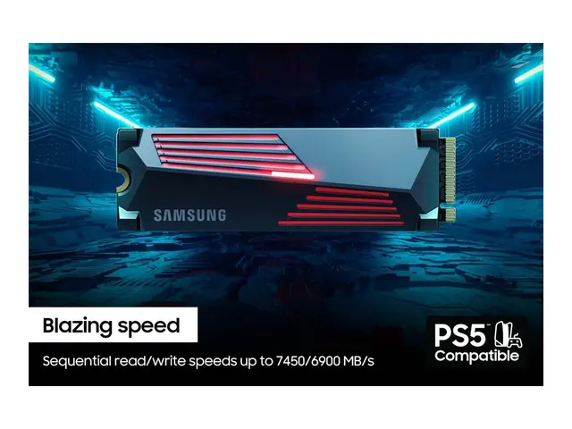 Samsung 990 PRO MZ-V9P1T0GW - SSD kryptert 1 TB intern M.2 2280 PC...